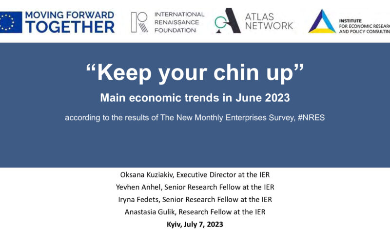 thumbnail of Main economic trends in June 2023